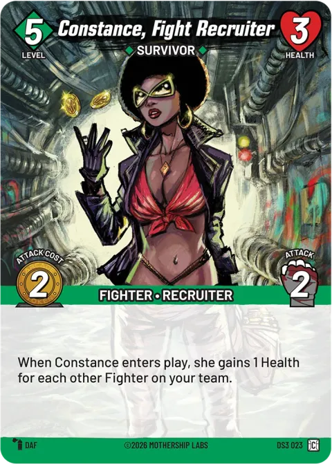 Constance, Fight Recruiter