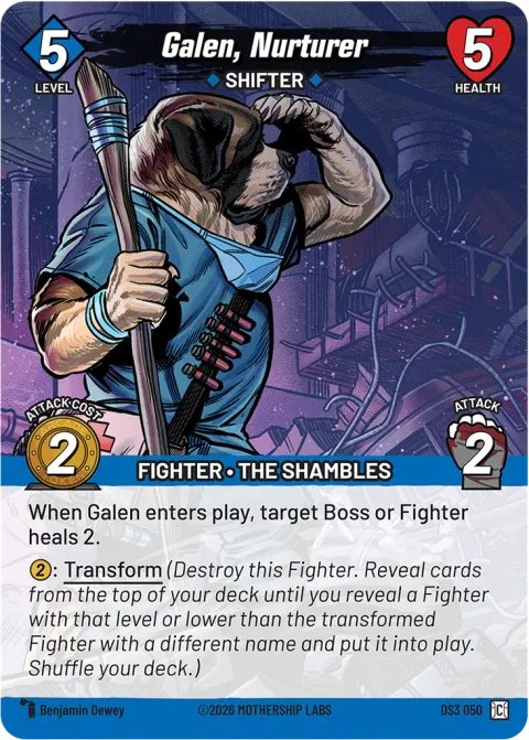 Galen, Nurturer