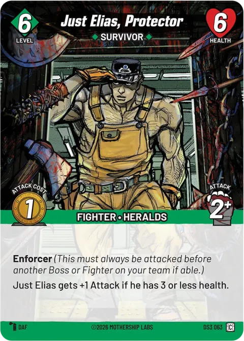 Just Elias, Protector