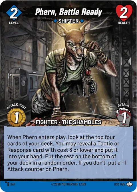 Phern, Battle Ready