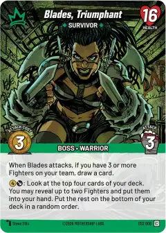 Blades, Triumphant