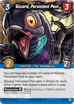Gizzard, Persistent Pest